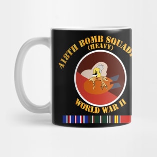 418th Bomb Squadron WWII w SVC Mug